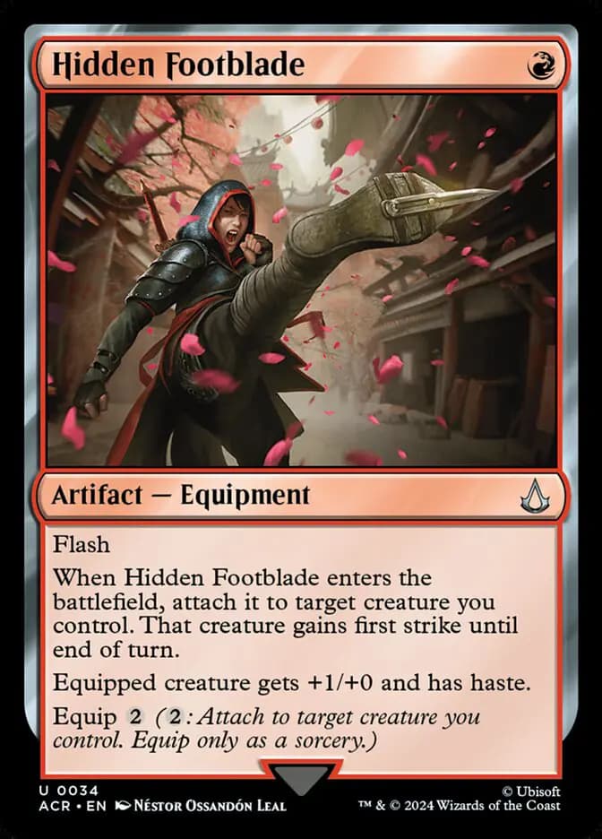 Card image of Hidden Footblade