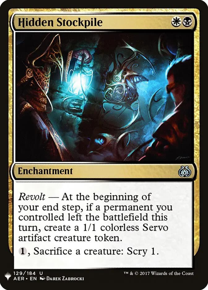 Card image of Hidden Stockpile