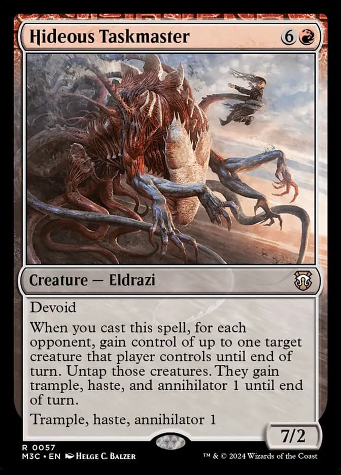 Card image of Hideous Taskmaster