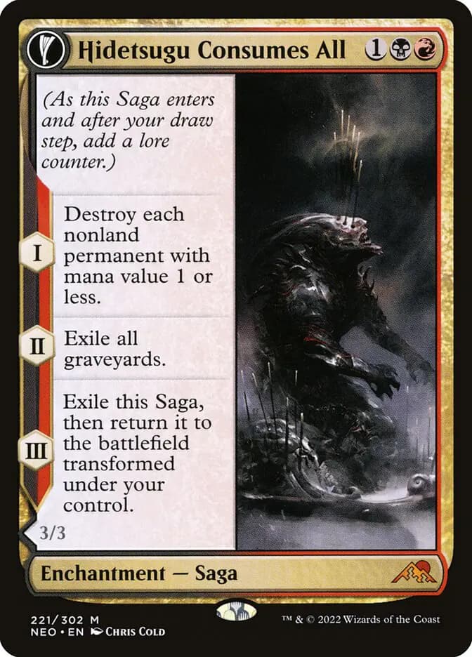 Card image of Hidetsugu Consumes All / Vessel of the All-Consuming