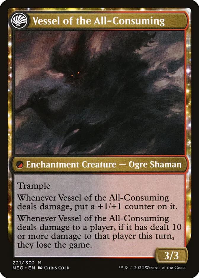 Card image of Hidetsugu Consumes All / Vessel of the All-Consuming