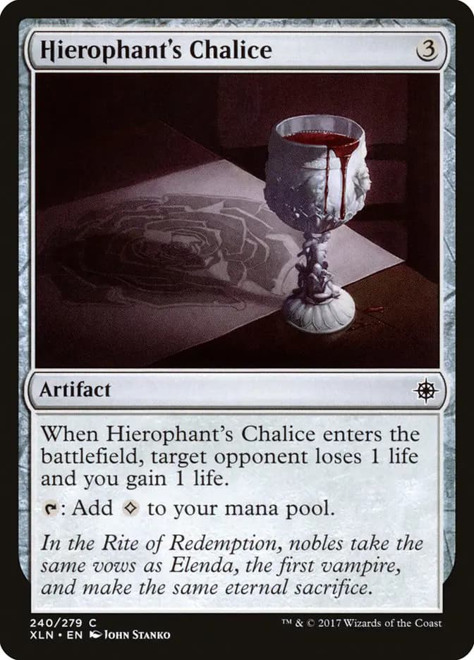 Card image of Hierophant's Chalice