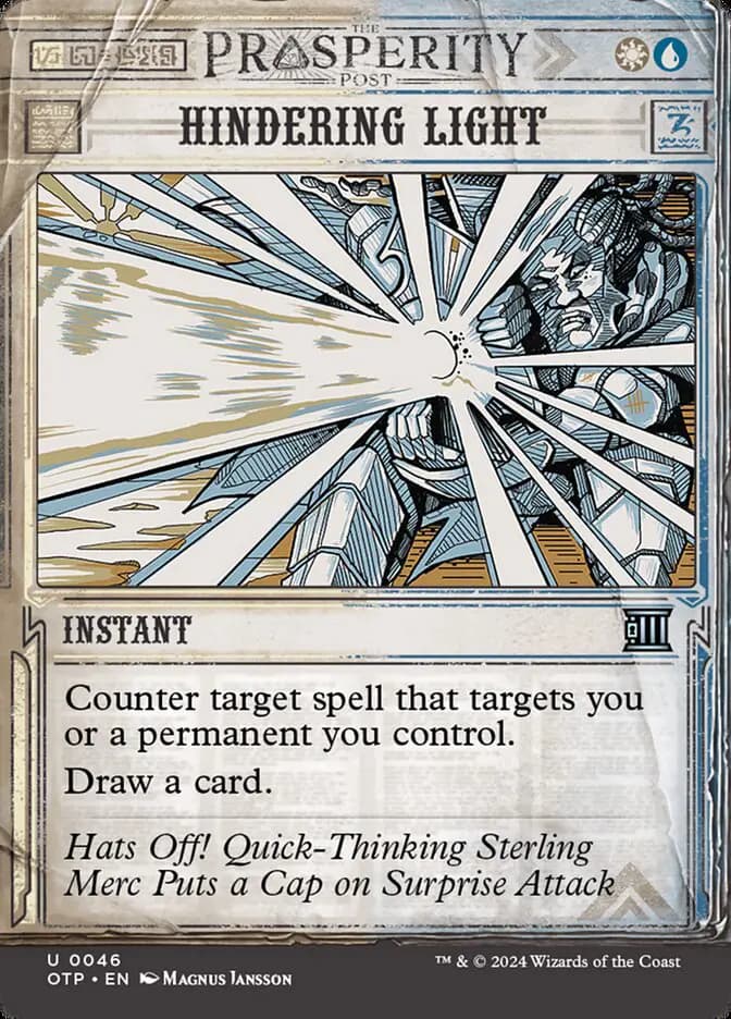 Card image of Hindering Light