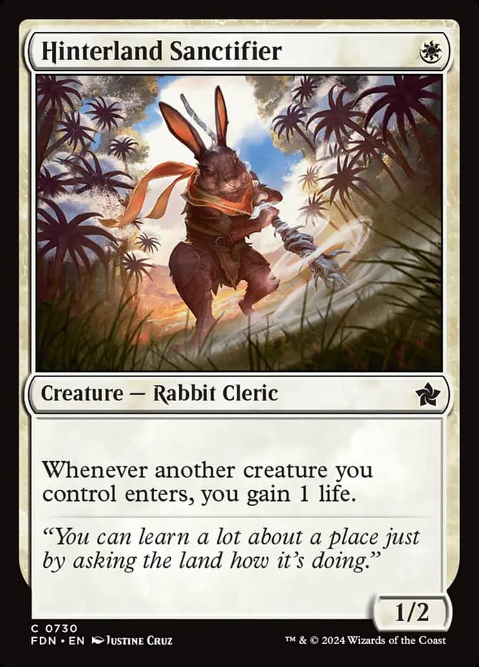 Card image of Hinterland Sanctifier