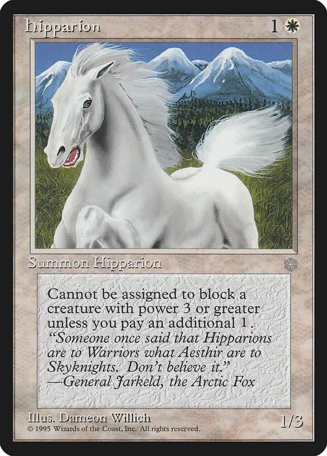 Card image of Hipparion