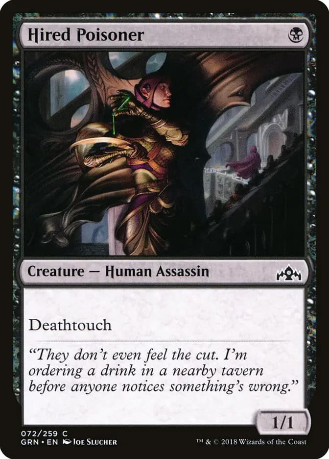 Card image of Hired Poisoner