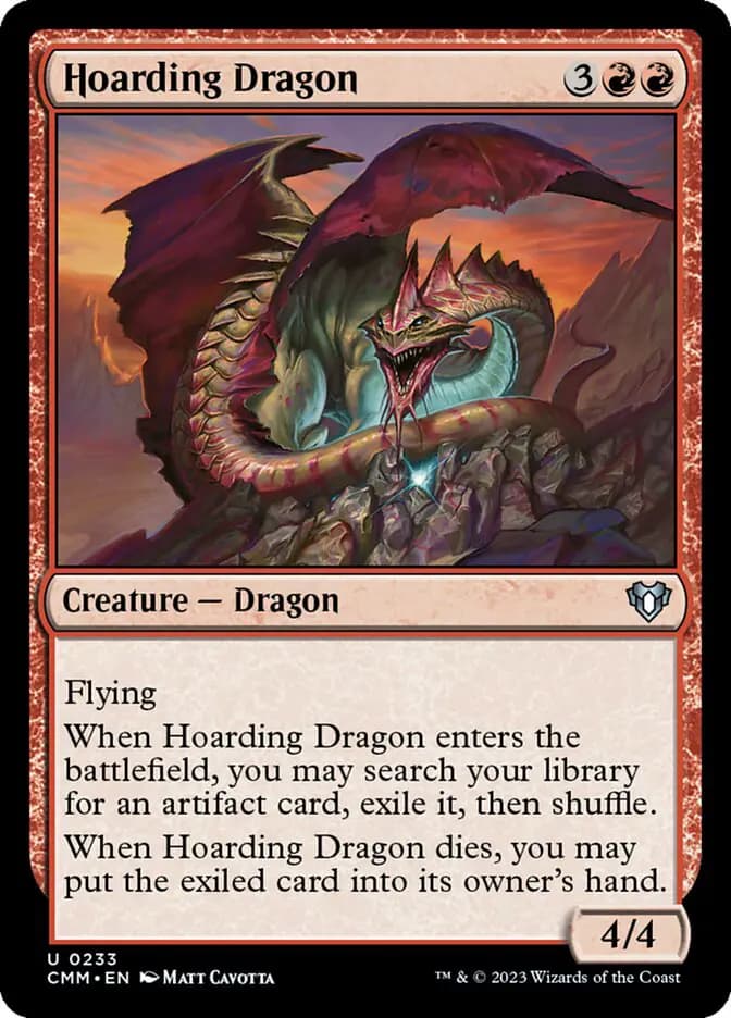 Card image of Hoarding Dragon