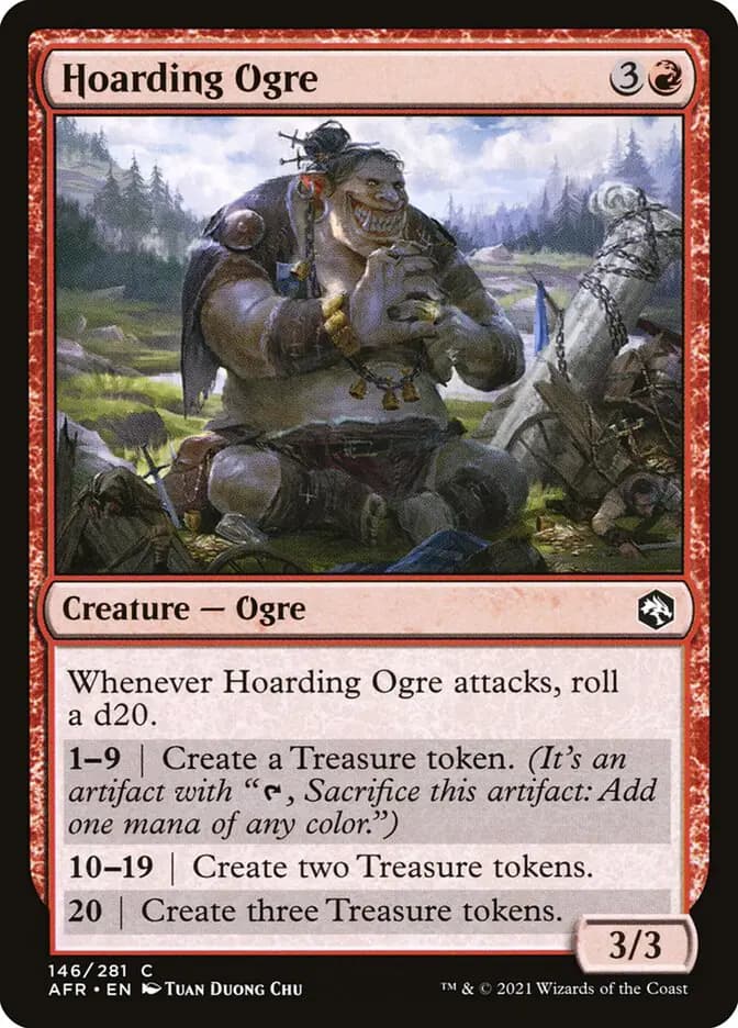 Card image of Hoarding Ogre