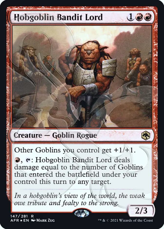 Card image of Hobgoblin Bandit Lord