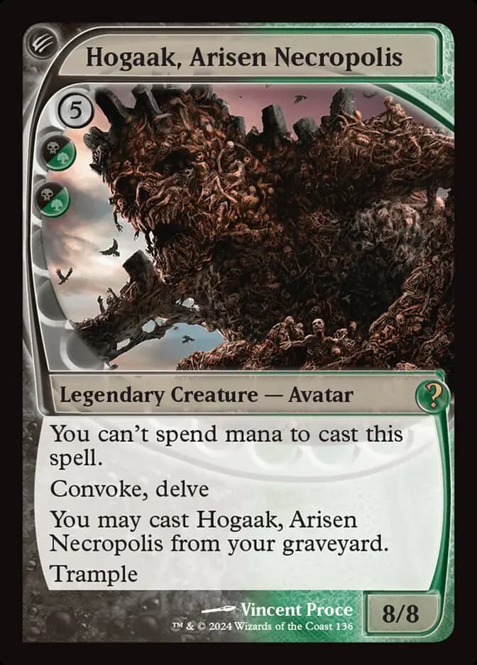 Card image of Hogaak, Arisen Necropolis