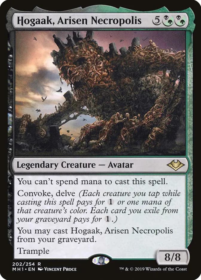 Card image of Hogaak, Arisen Necropolis