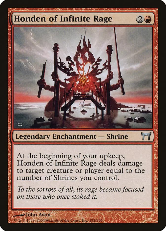 Card image of Honden of Infinite Rage
