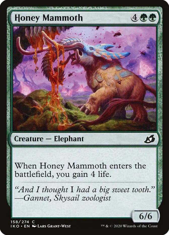 Card image of Honey Mammoth