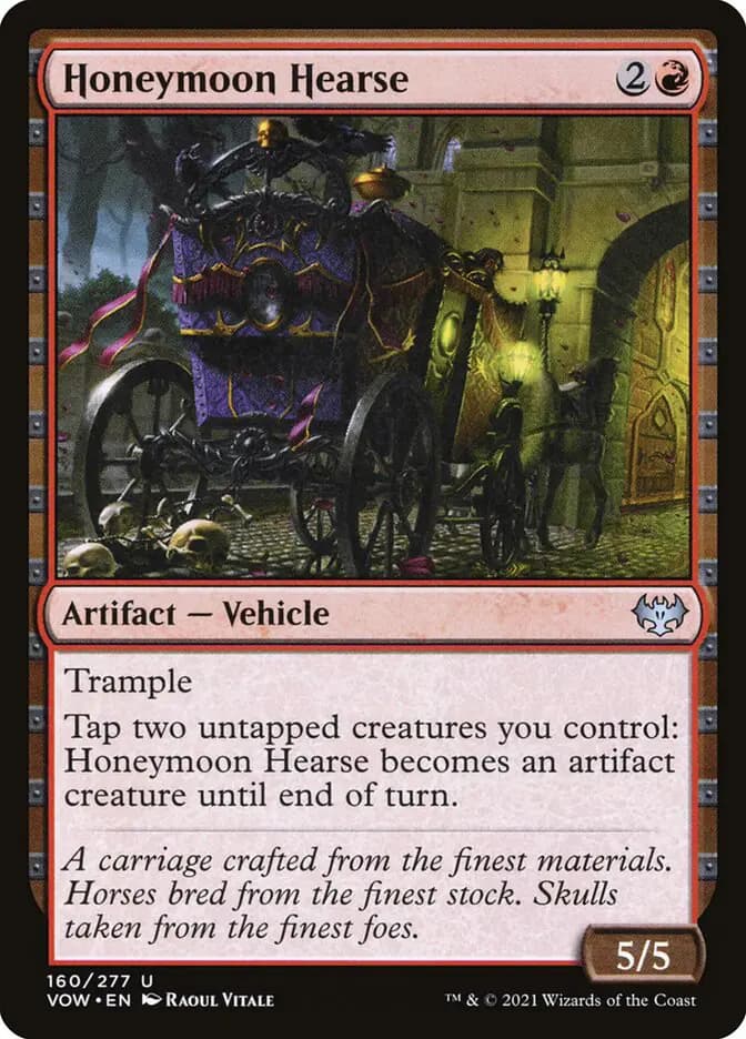 Card image of Honeymoon Hearse