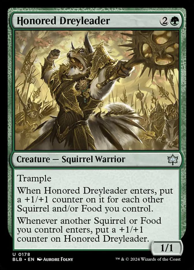 Card image of Honored Dreyleader