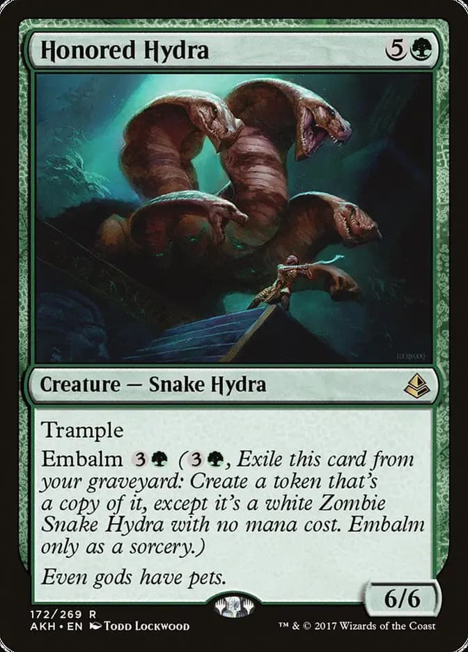 Card image of Honored Hydra