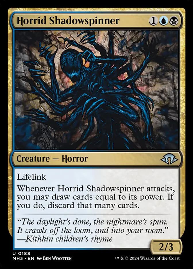 Card image of Horrid Shadowspinner