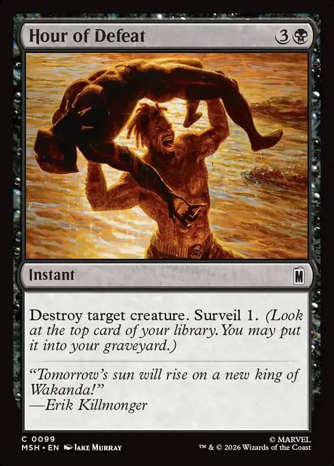 Card image of Hour of Defeat