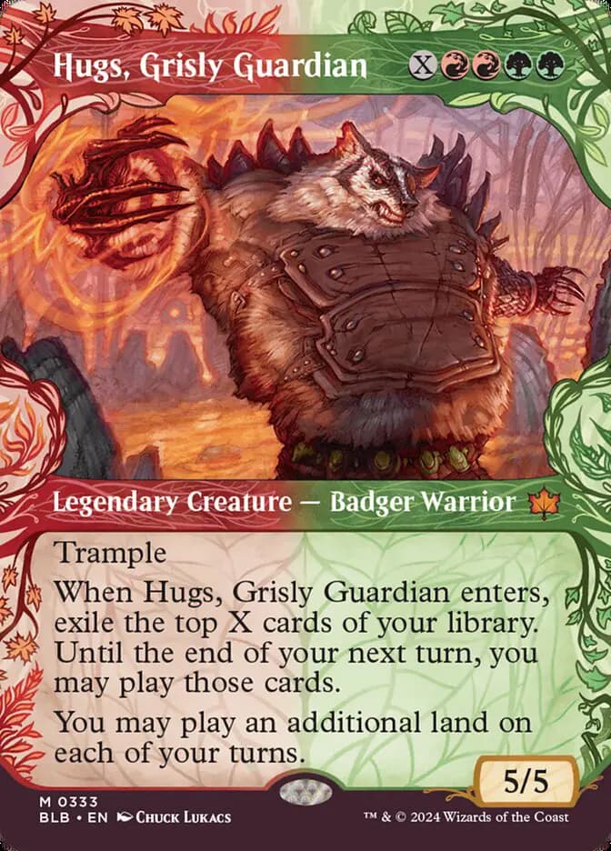 Card image of Hugs, Grisly Guardian