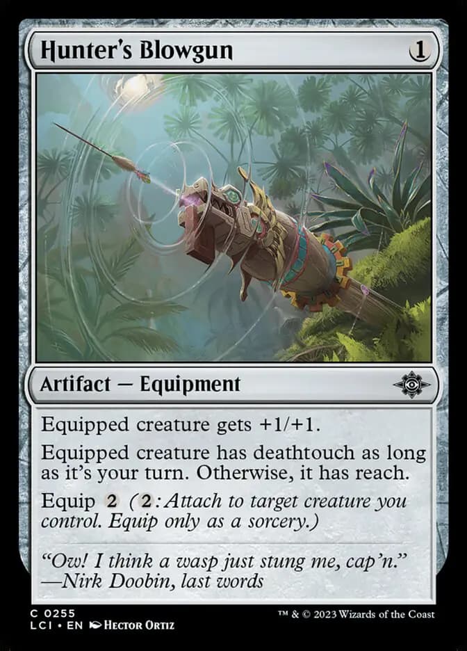 Card image of Hunter's Blowgun