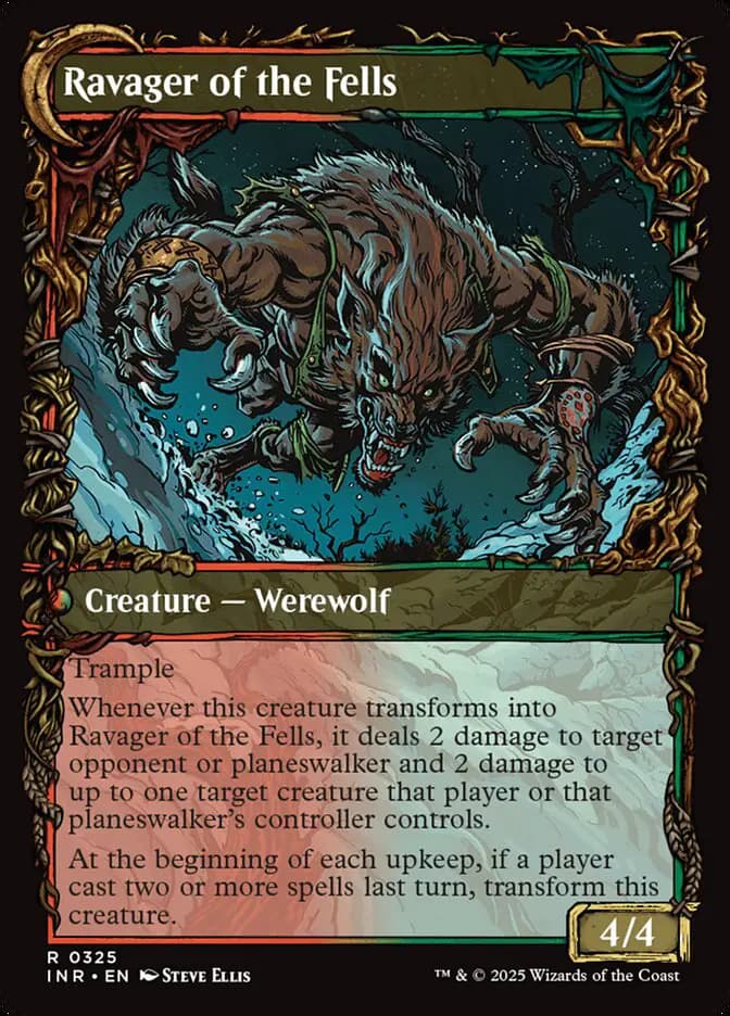 Card image of Huntmaster of the Fells / Ravager of the Fells