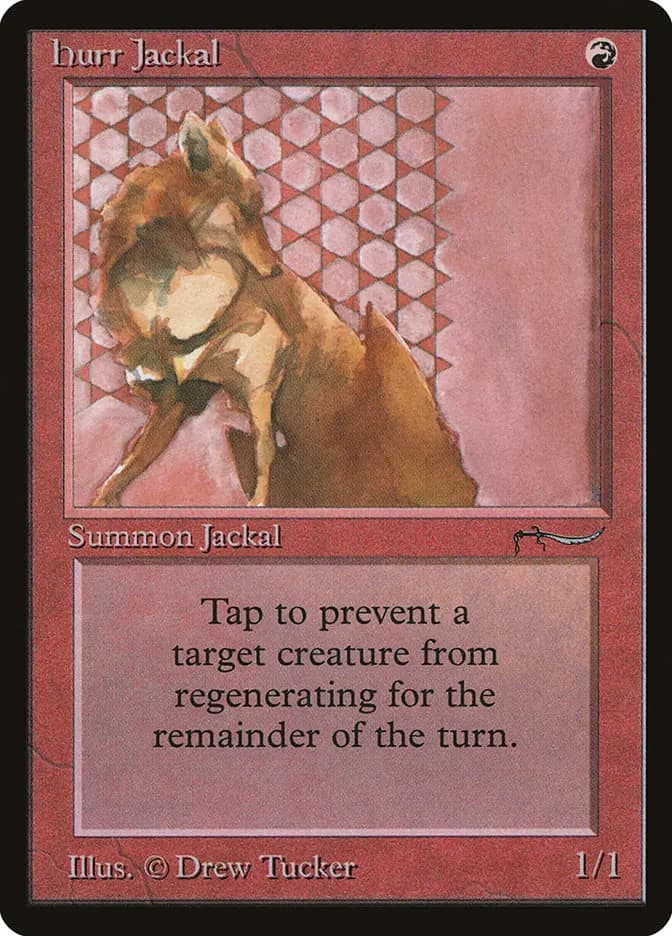 Card image of Hurr Jackal