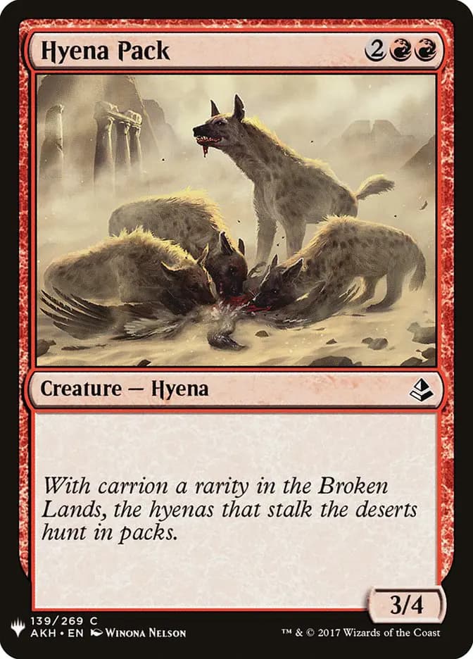 Card image of Hyena Pack