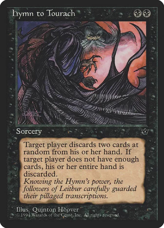 Card image of Hymn to Tourach