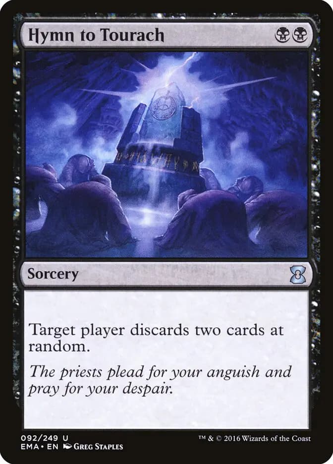 Card image of Hymn to Tourach