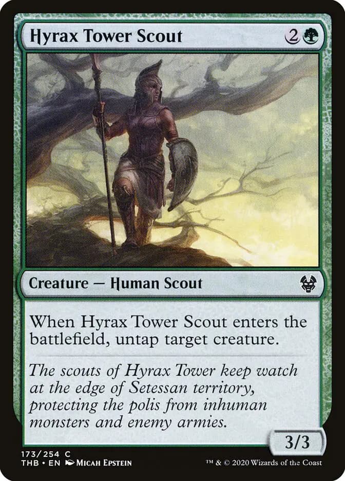 Card image of Hyrax Tower Scout
