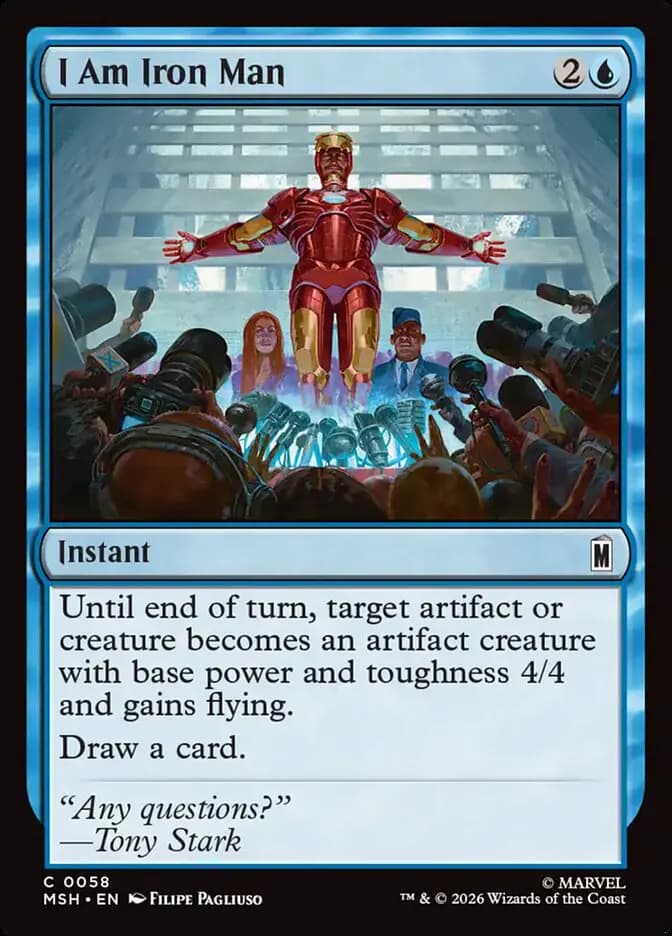Card image of I Am Iron Man