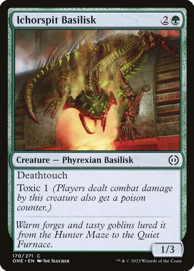 Card image of Ichorspit Basilisk