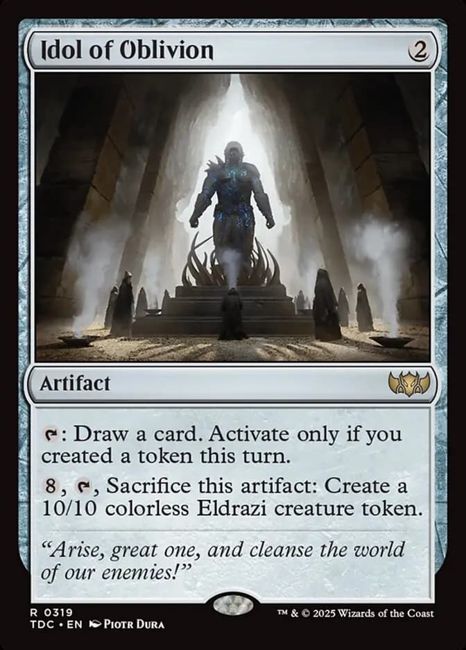 Card image of Idol of Oblivion