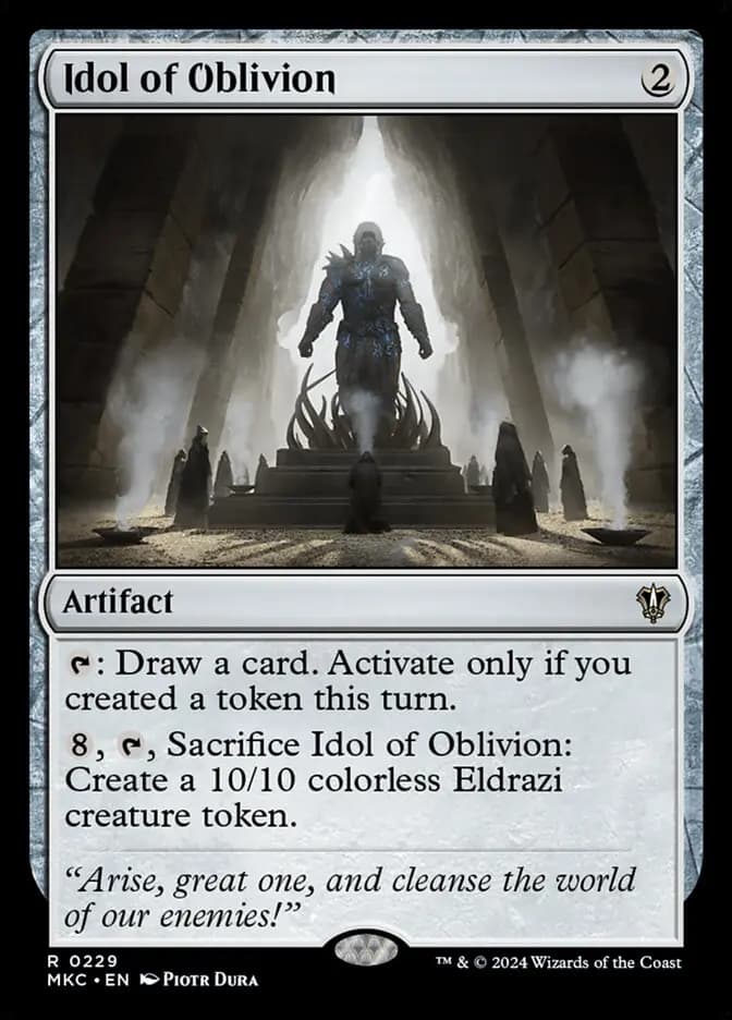 Card image of Idol of Oblivion