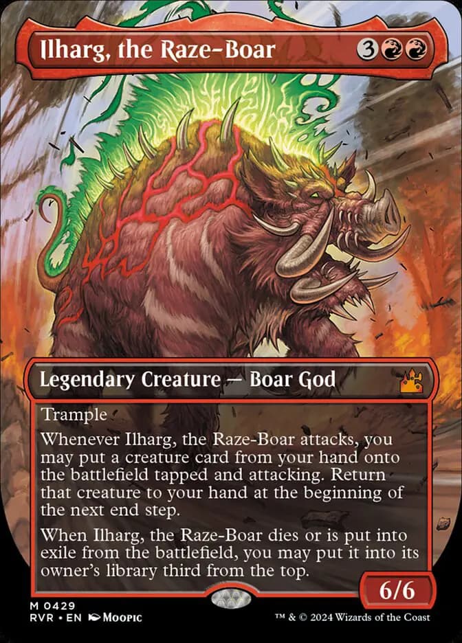 Card image of Ilharg, the Raze-Boar