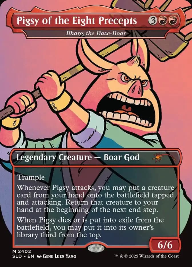 Card image of Ilharg, the Raze-Boar