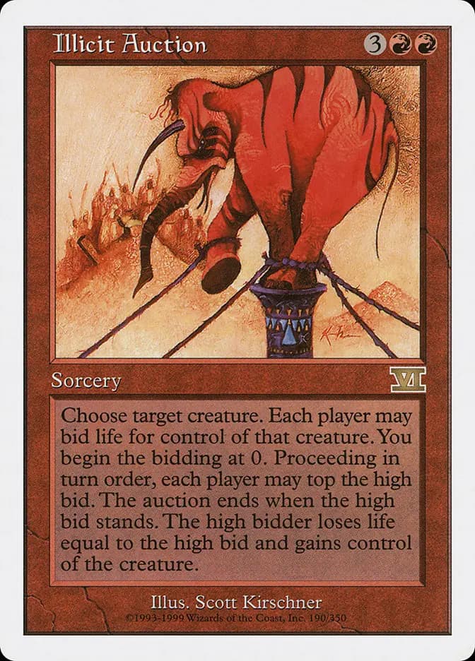 Card image of Illicit Auction