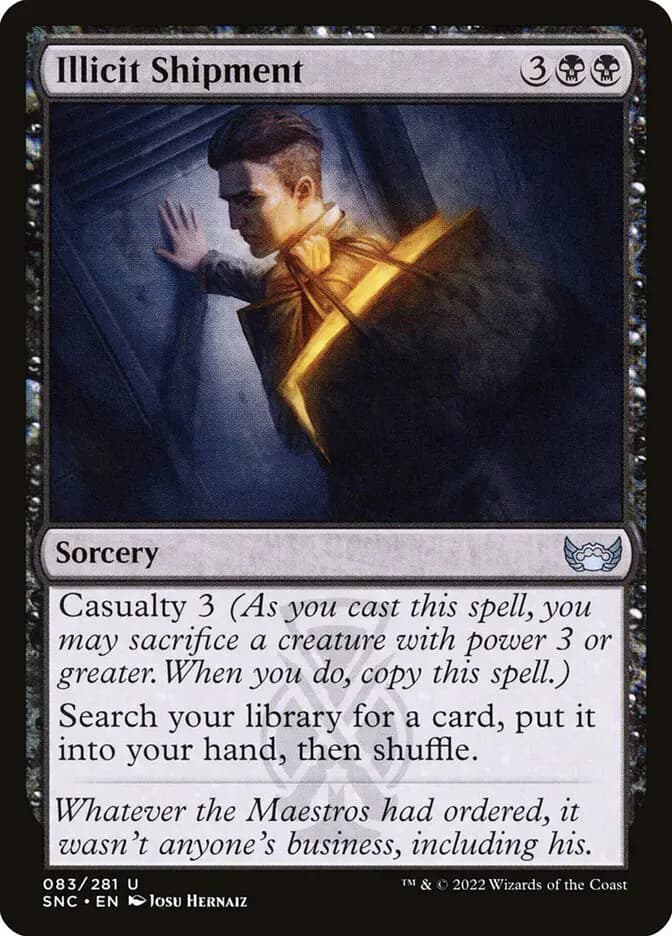 Card image of Illicit Shipment