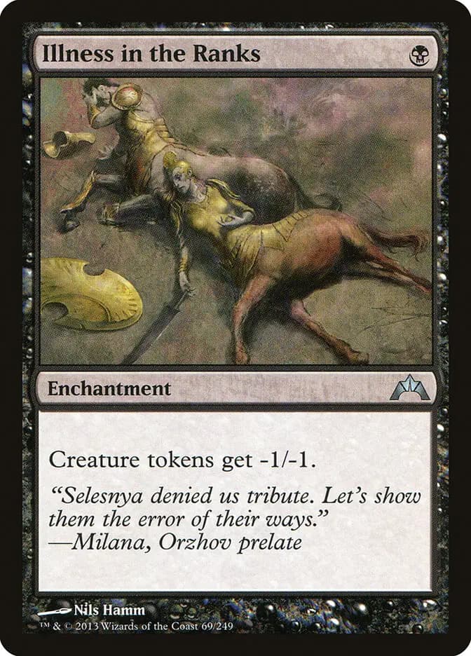 Card image of Illness in the Ranks