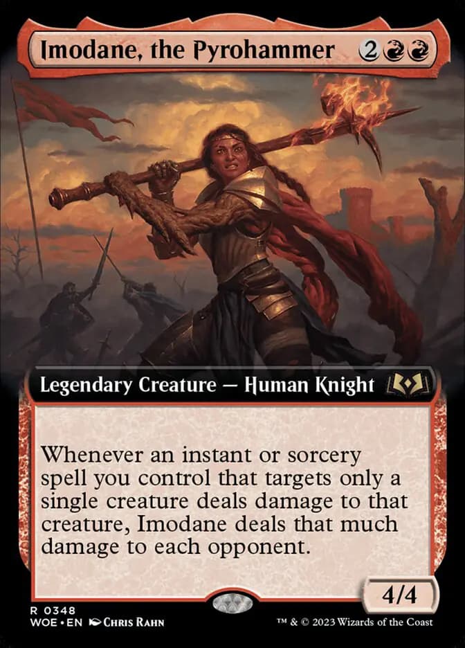 Card image of Imodane, the Pyrohammer