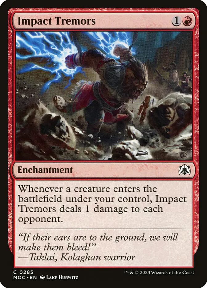Card image of Impact Tremors