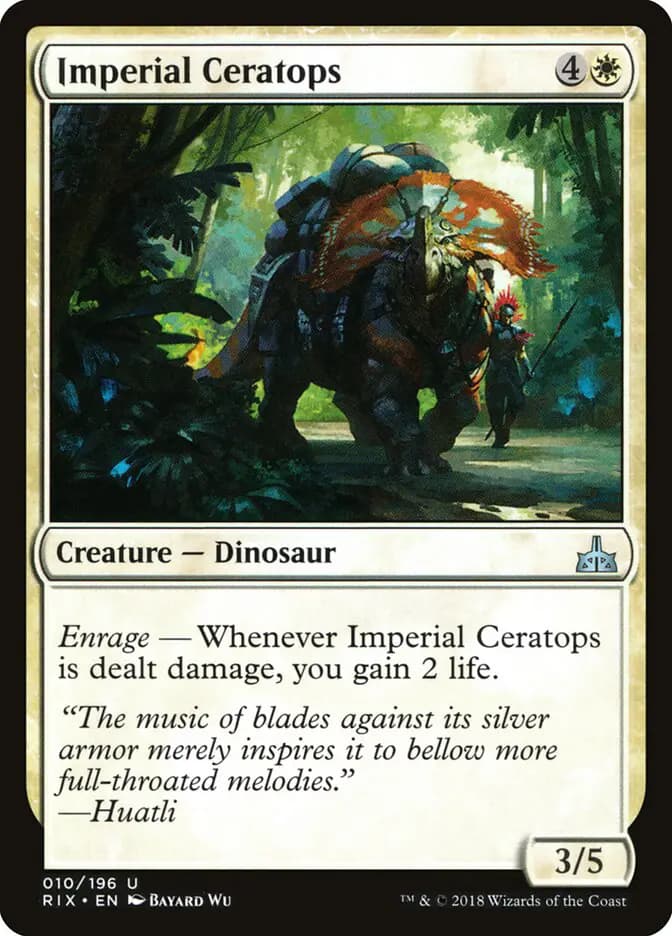 Card image of Imperial Ceratops