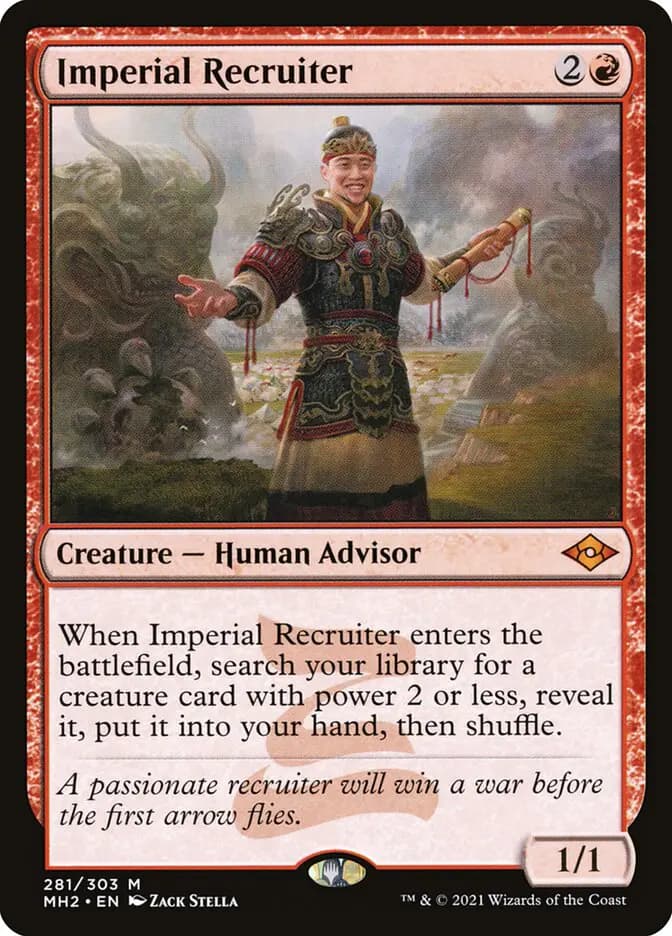 Card image of Imperial Recruiter