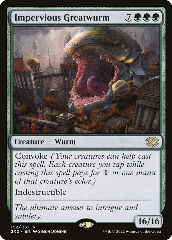 Card image of Impervious Greatwurm