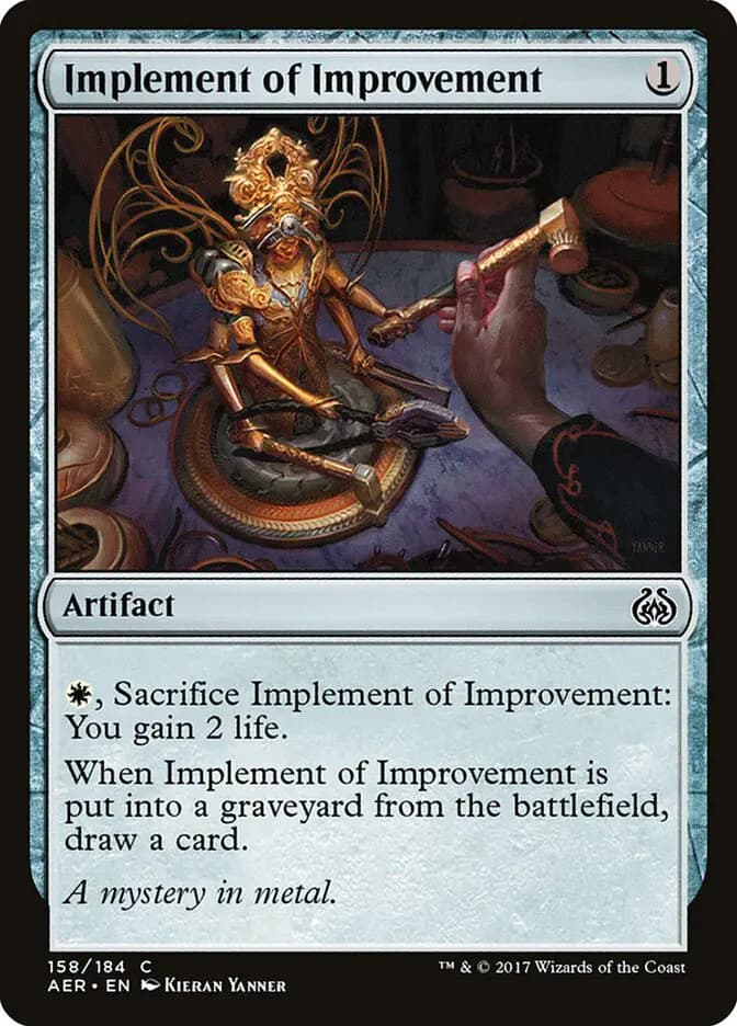 Card image of Implement of Improvement