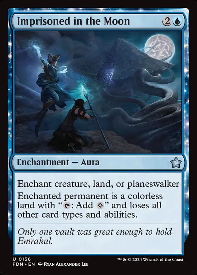 Card image of Imprisoned in the Moon