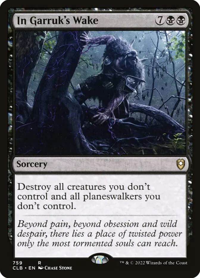 Card image of In Garruk's Wake