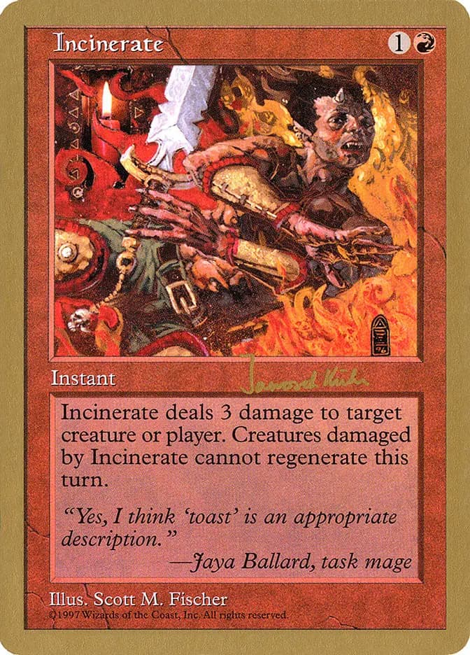 Card image of Incinerate