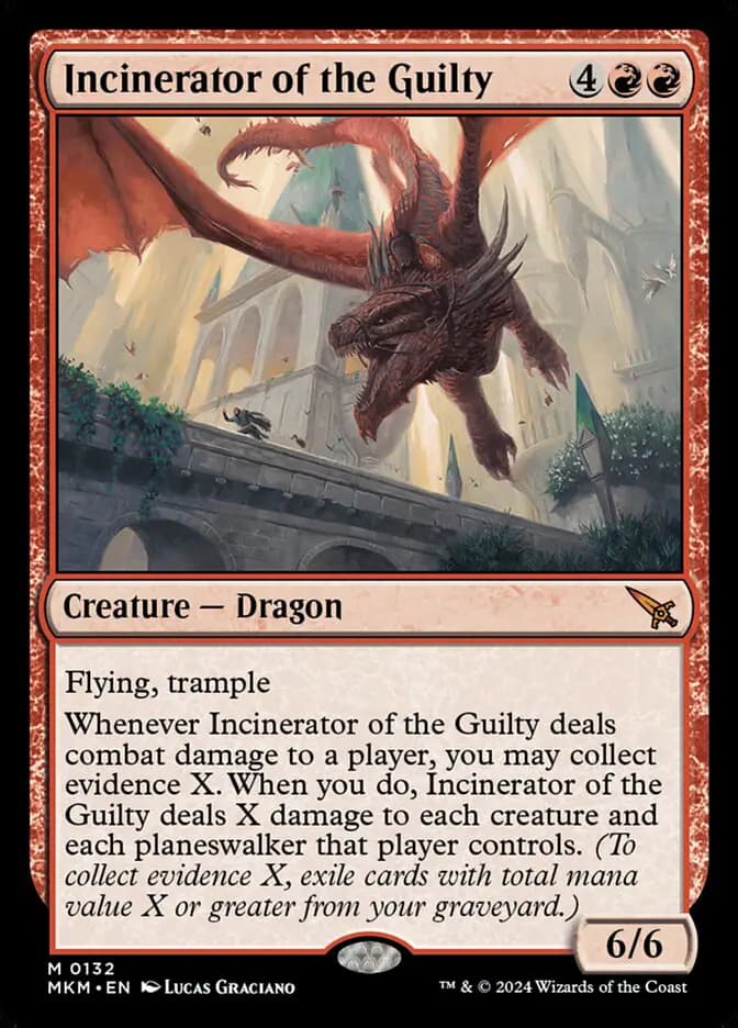 Card image of Incinerator of the Guilty
