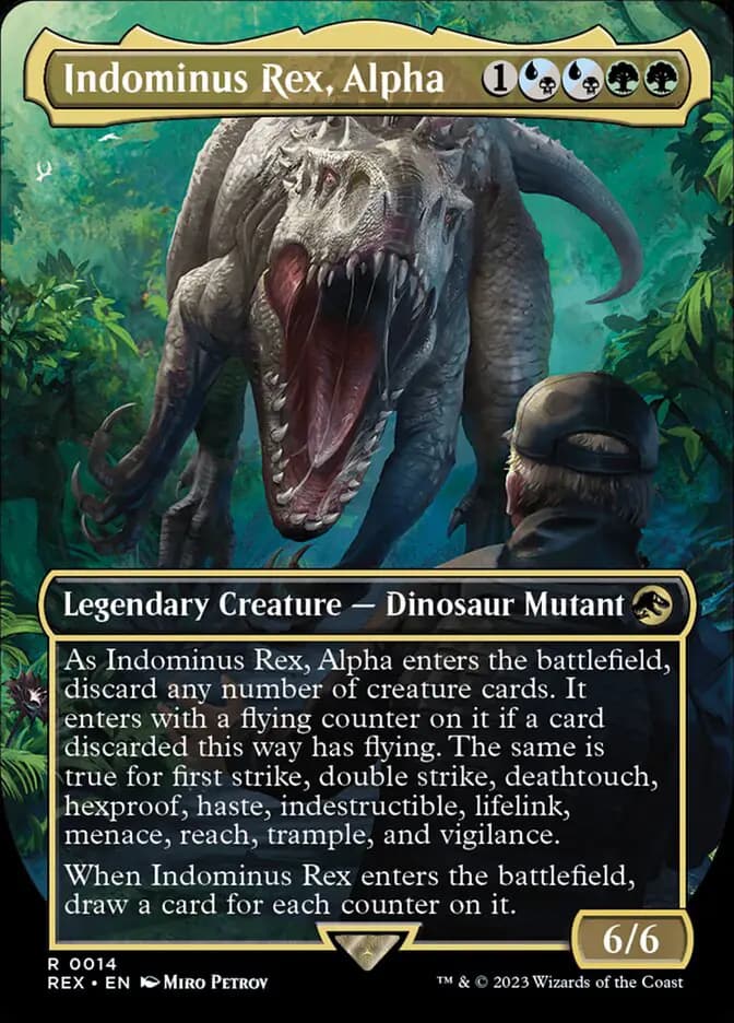 Card image of Indominus Rex, Alpha